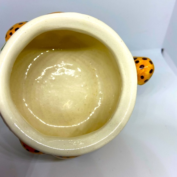 Vintage Arnel’s Mushrooms Cream and Sugar Set Ceramic Mushroom Creamer No Lid - Picture 6 of 14